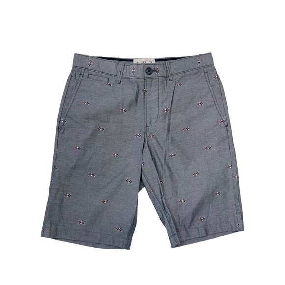 Penguin Mens Shorts Blue Preppy Embroidered Golf Size 29 Waist 10"‎ Inseam - Picture 1 of 9